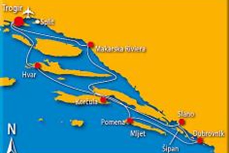 Výrazné slevy - plavby lodí po Jadranu