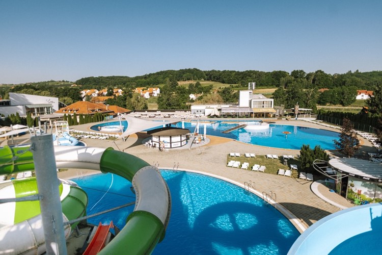 Hotel Terme Sveti Martin, letní bazény aquapark Martilandia